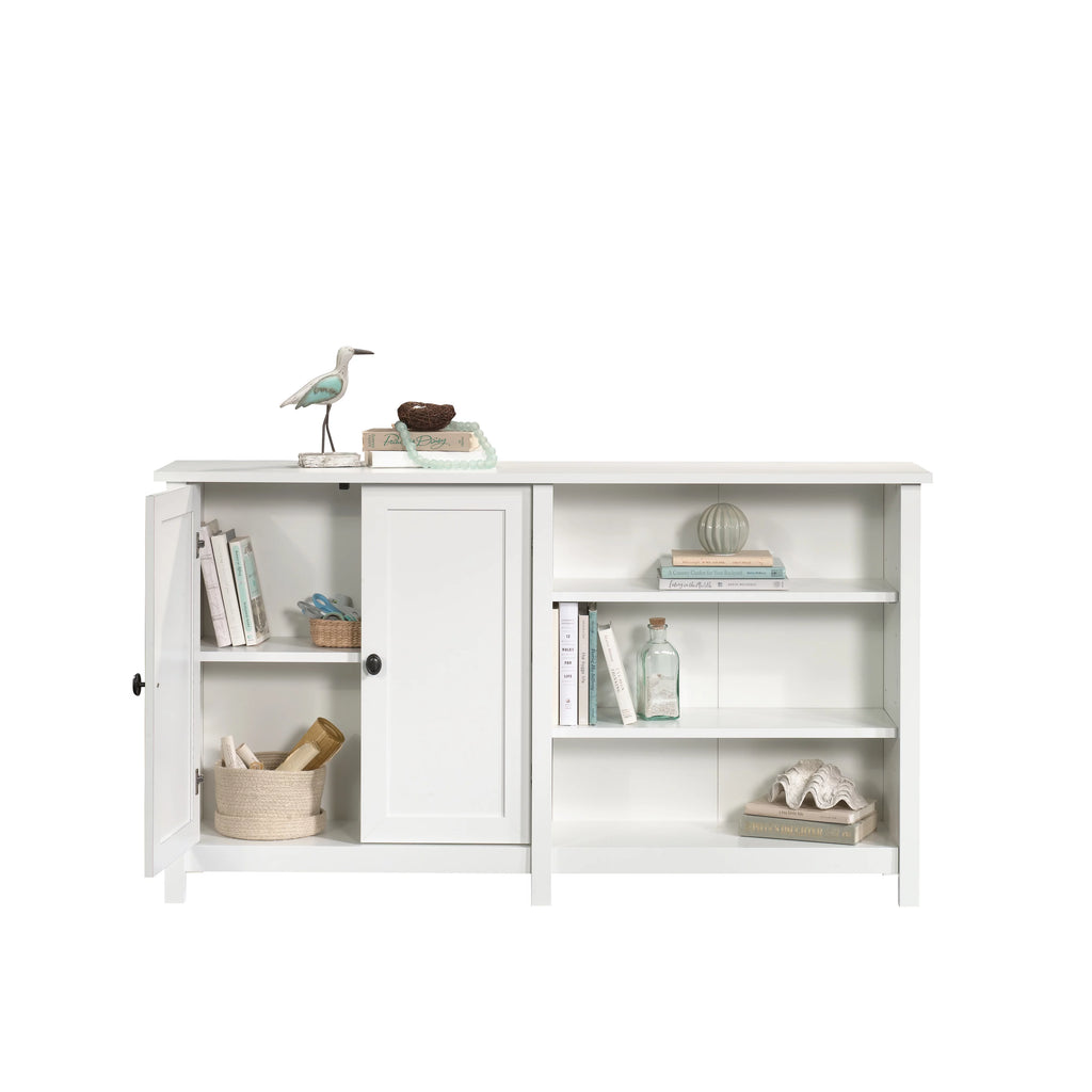 Soft White Storage Console TV Stand C890