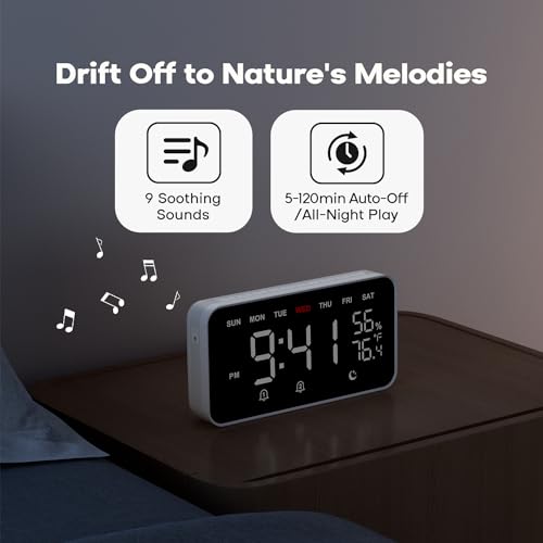 Smart Alarm Clock with LED Dot Matrix Display P68983