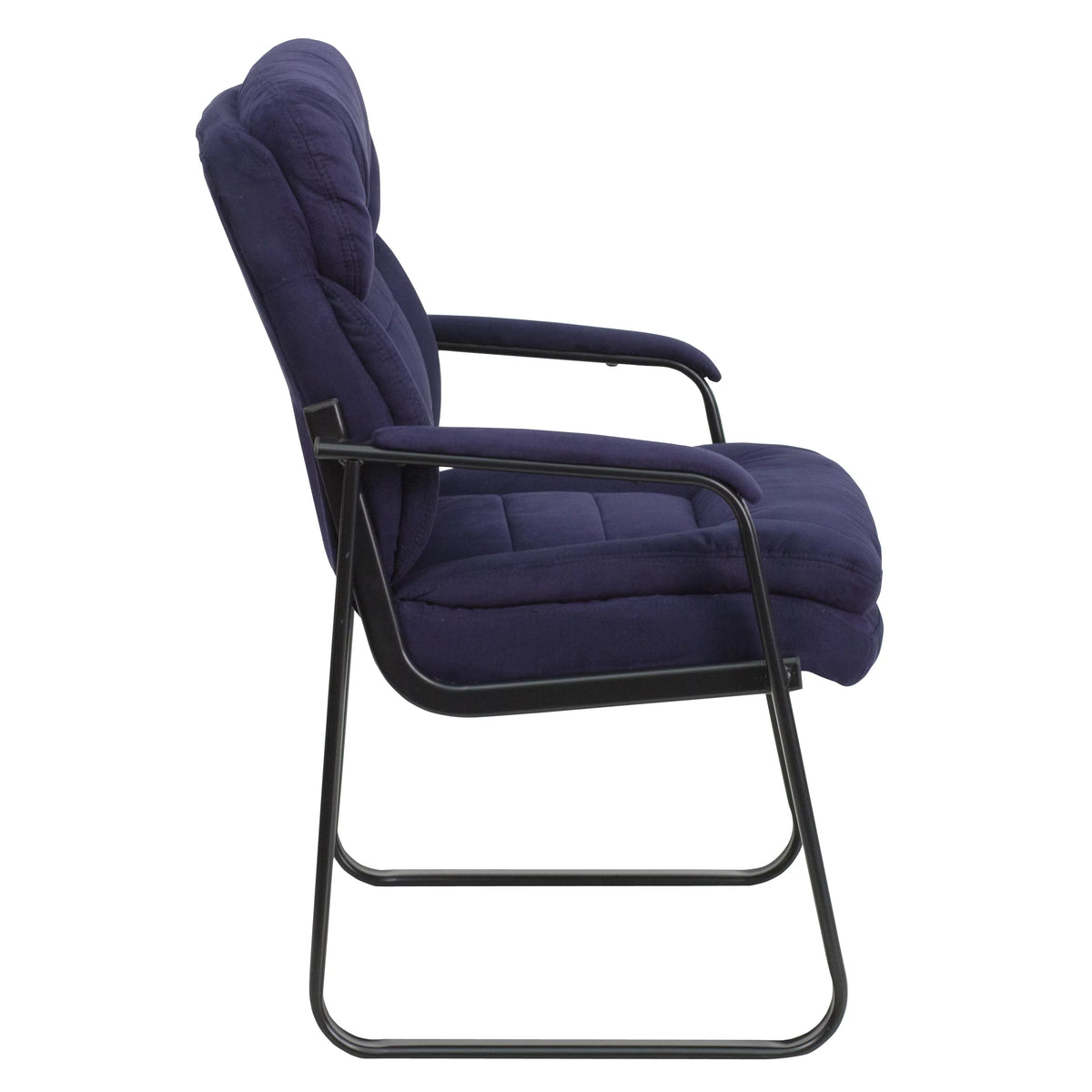 Navy Blue Microfiber Executive Office Chair K546759