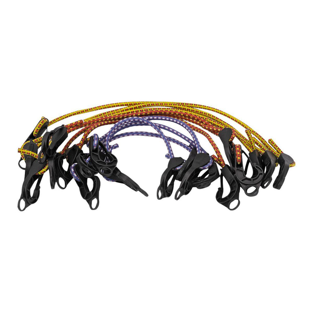 Adjustable Elastic Stretch Cords, 12 Piece D687