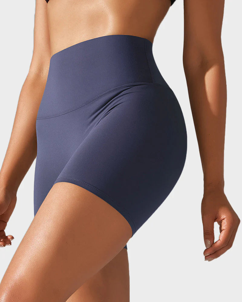 High-Waist Mesh Boyshorts H233269