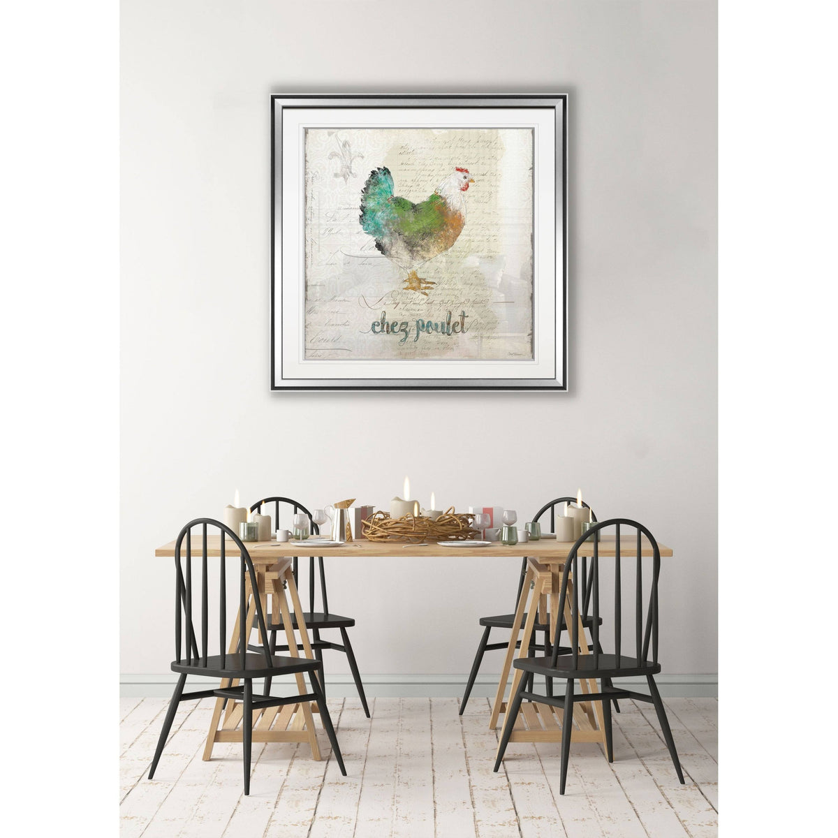 Framed Giclee Print 38 x 38 R53234