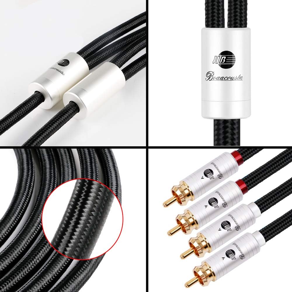 2RCA Male to 2RCA Male Audio Cable - 3ft S116