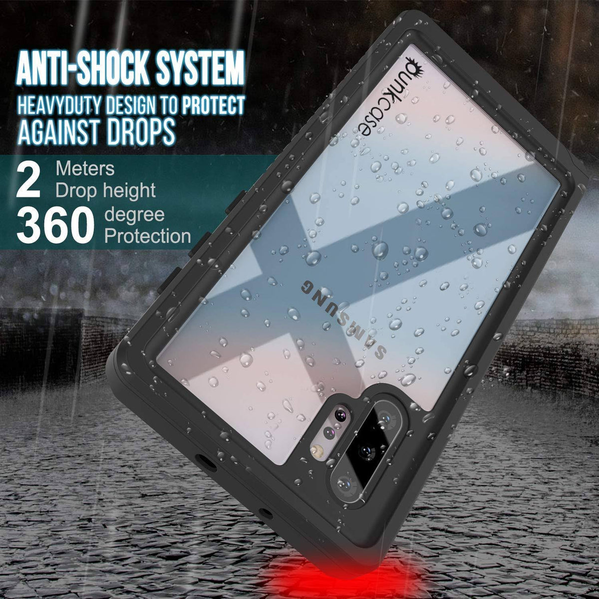 Teal Armor Case with Built in Screen Protector Z6556