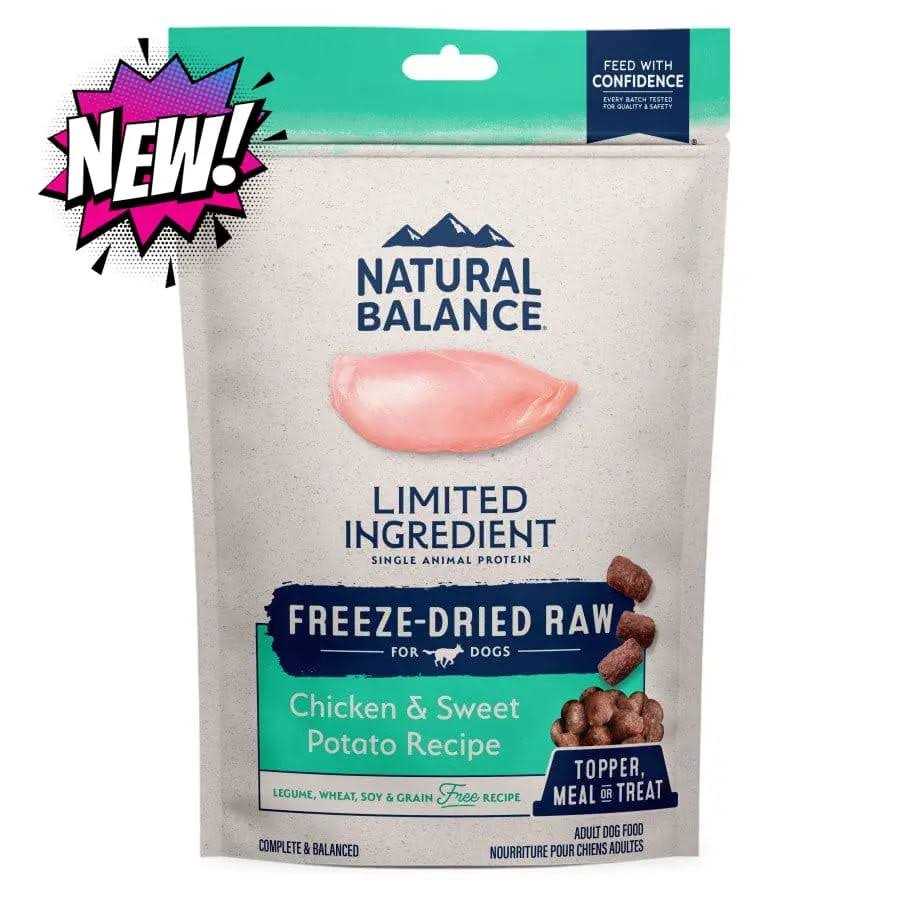Limited Ingredient Beef & Brown Rice Freeze-Dried Dog Food J7182