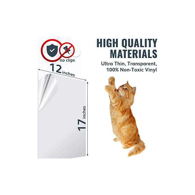 Cat Scratch Deterrent Tape 12 x 17 inches 8 pcs J657750