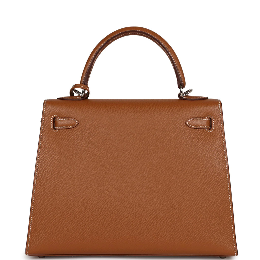 Gold Epsom Leather Bag F7377