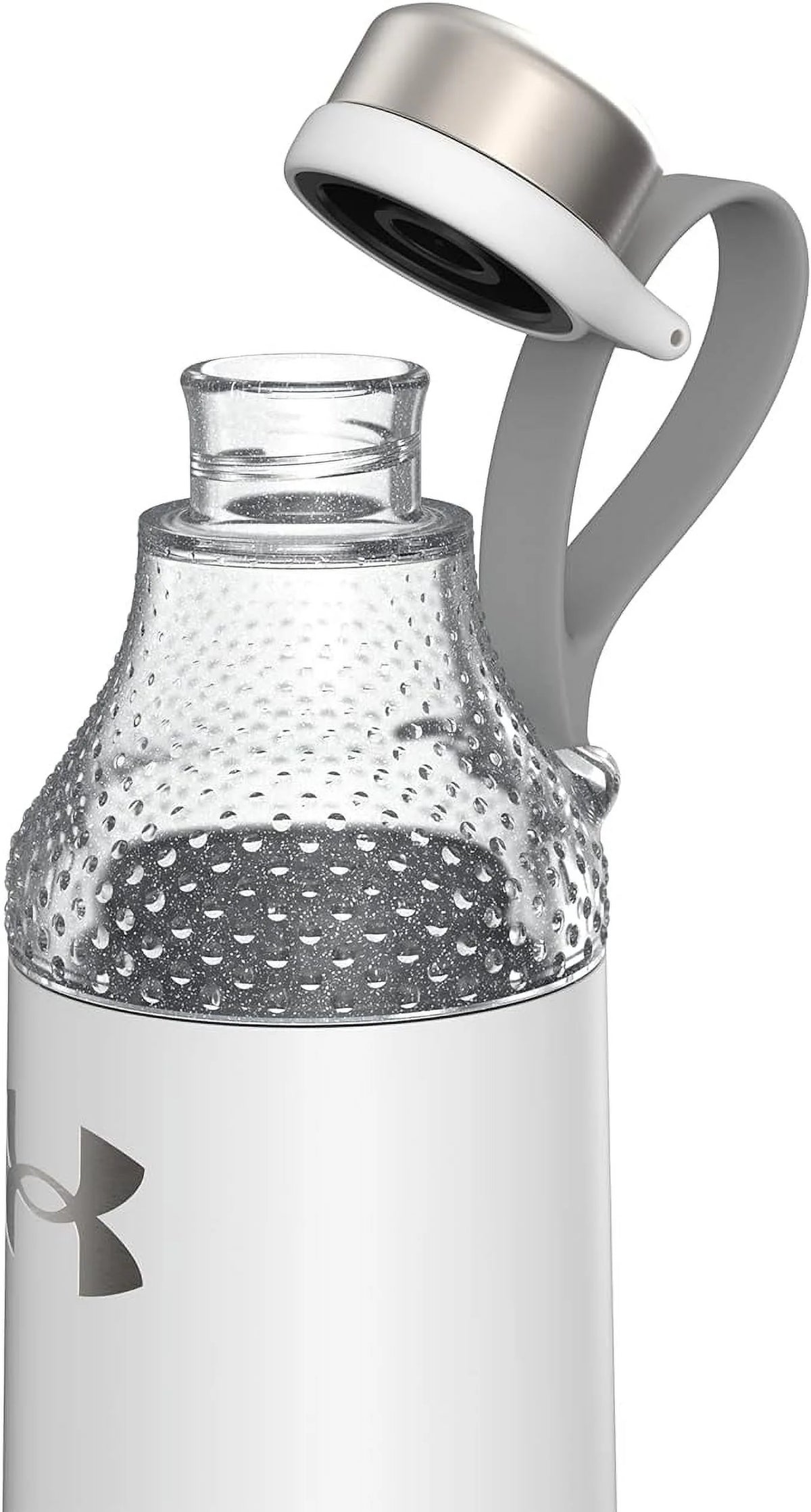 22oz Satin White Water Bottle B283505