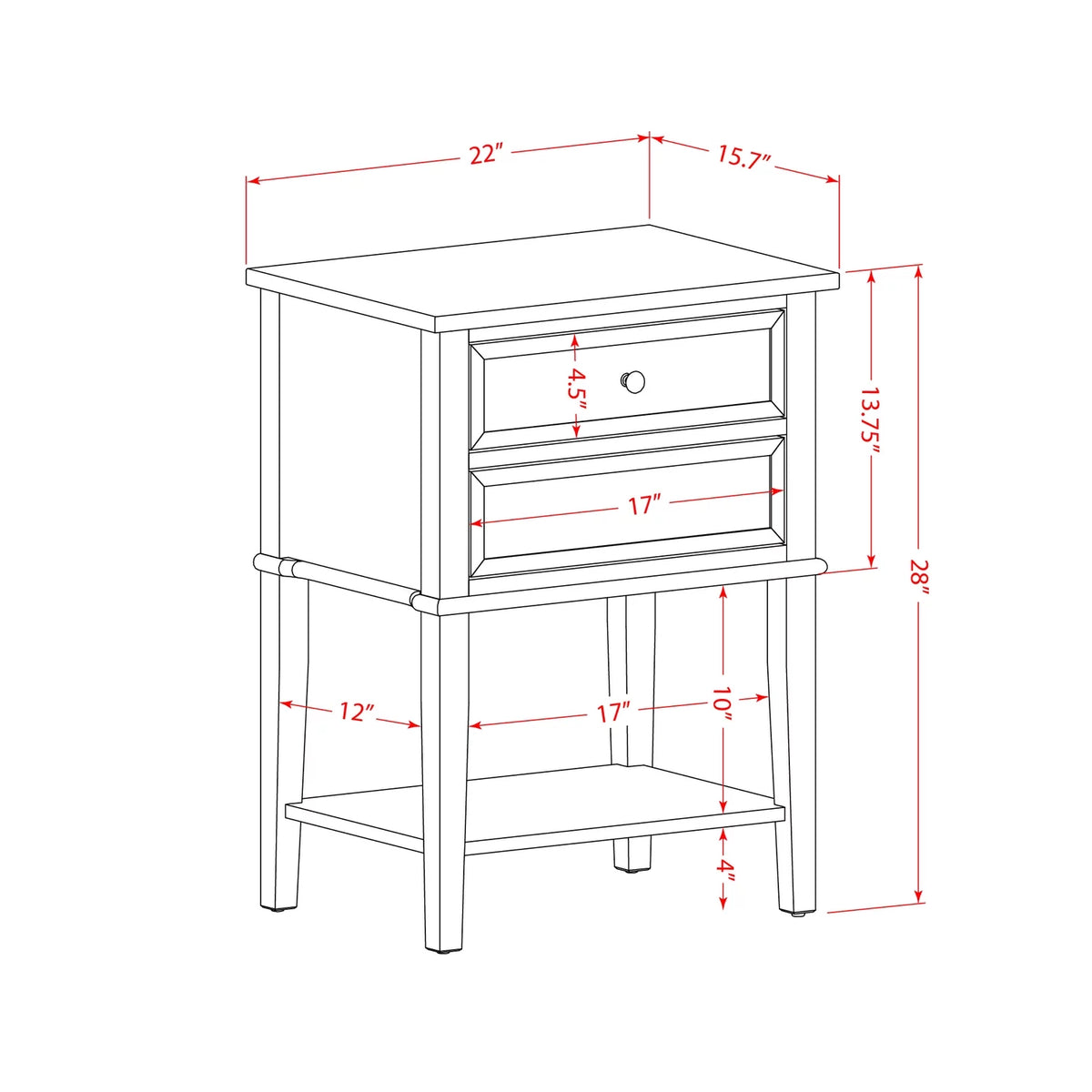 3-piece Wood Platform Bedroom Set Z398