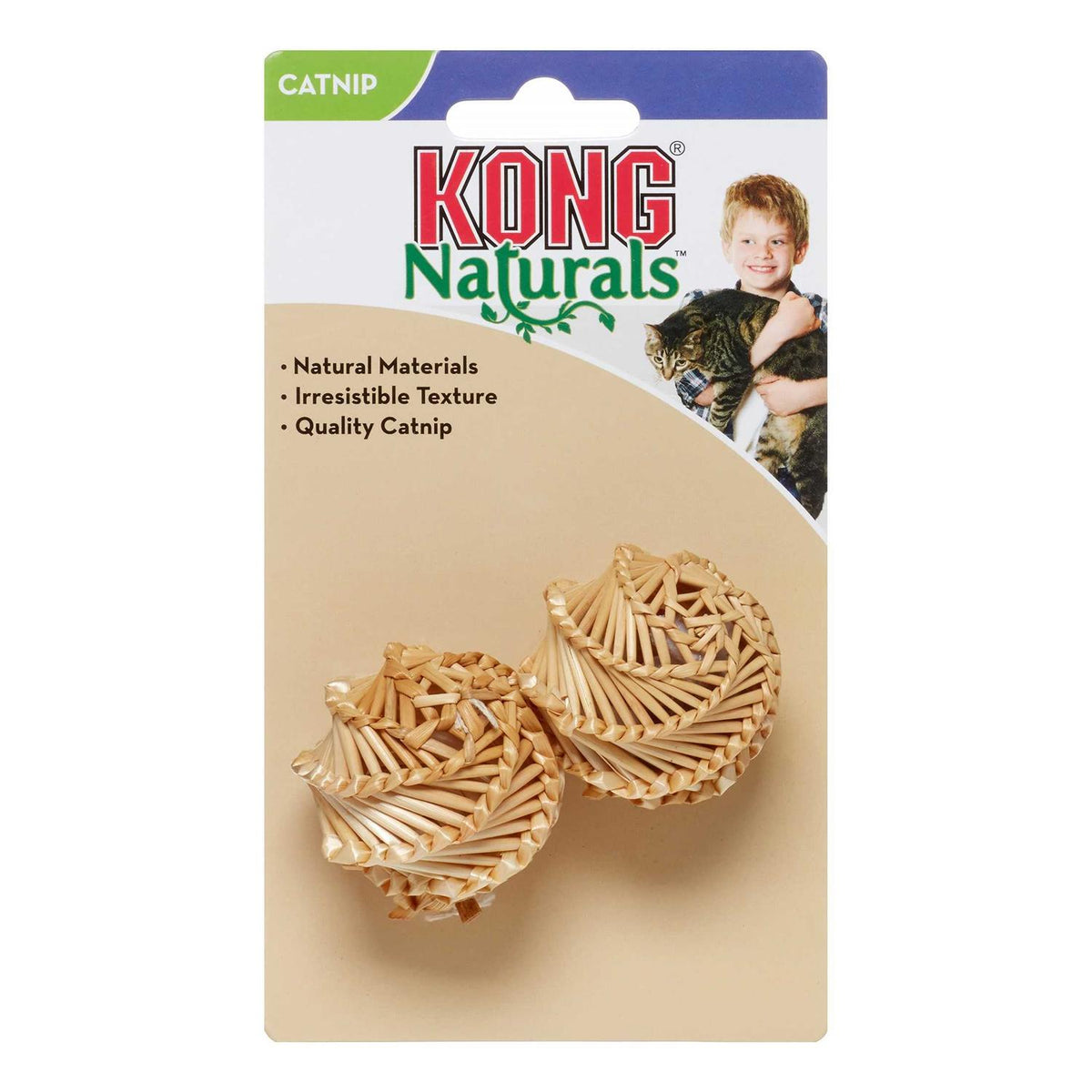 Straw Balls Cat Toy 2-pack I752594