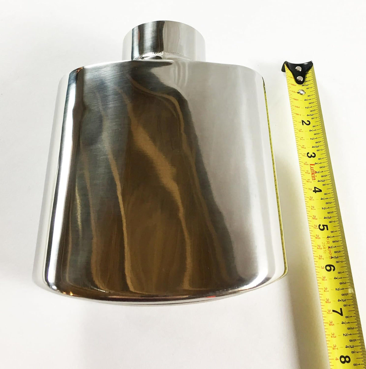 Double Wall Rolled Oval Split Stainless Steel Exhaust Tip Pack of 2 J416758