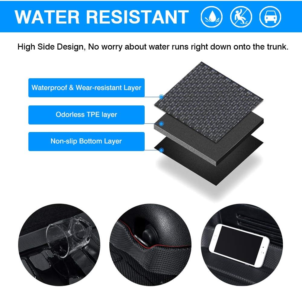 Trunk Mat All Weather TPO Rear Cargo Liner B8305