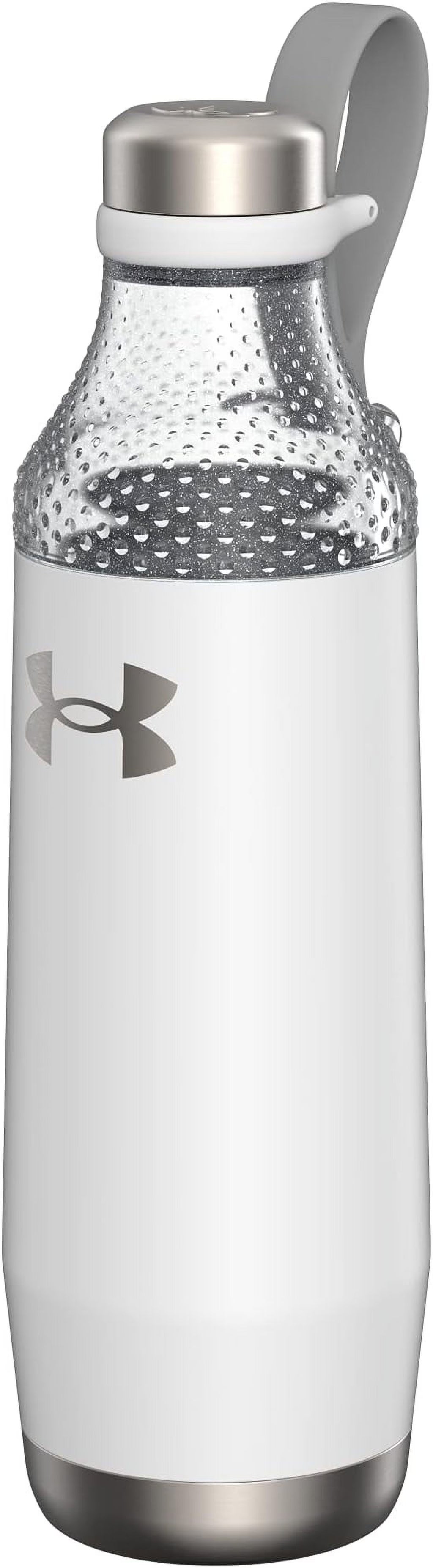 22oz Satin White Water Bottle B283505