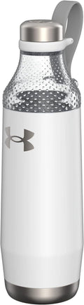 22oz Satin White Water Bottle B283505