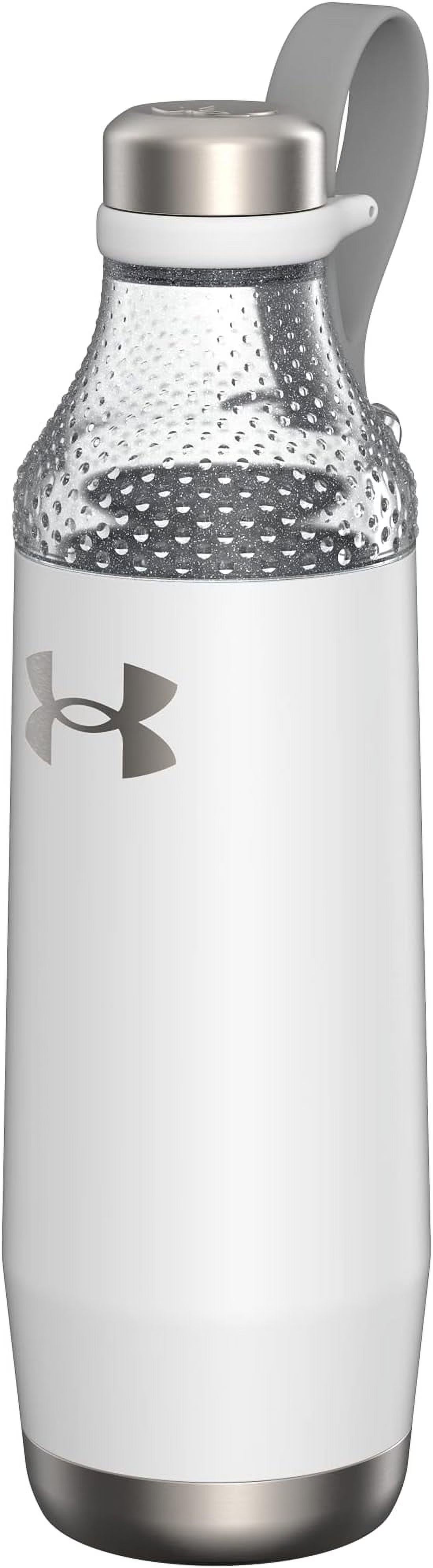22oz Satin White Water Bottle B283505