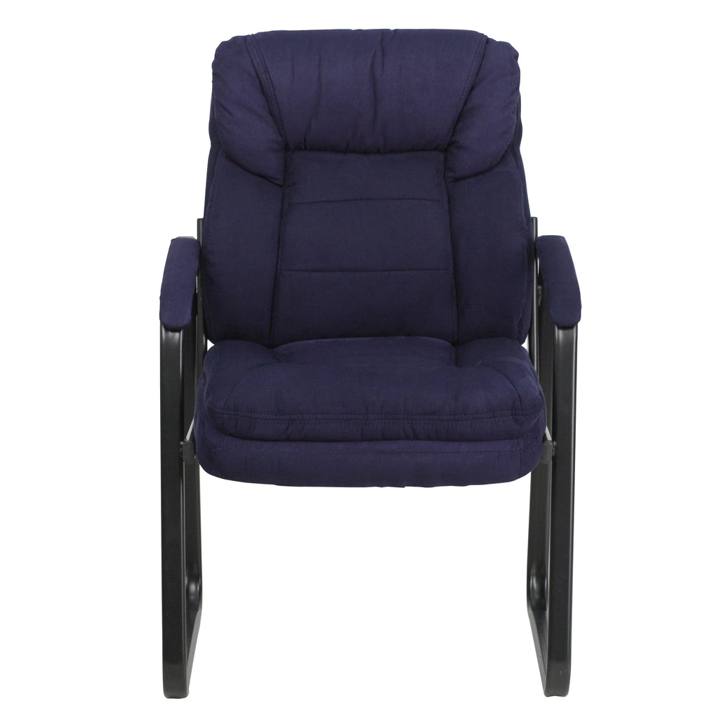 Navy Blue Microfiber Executive Office Chair K546759