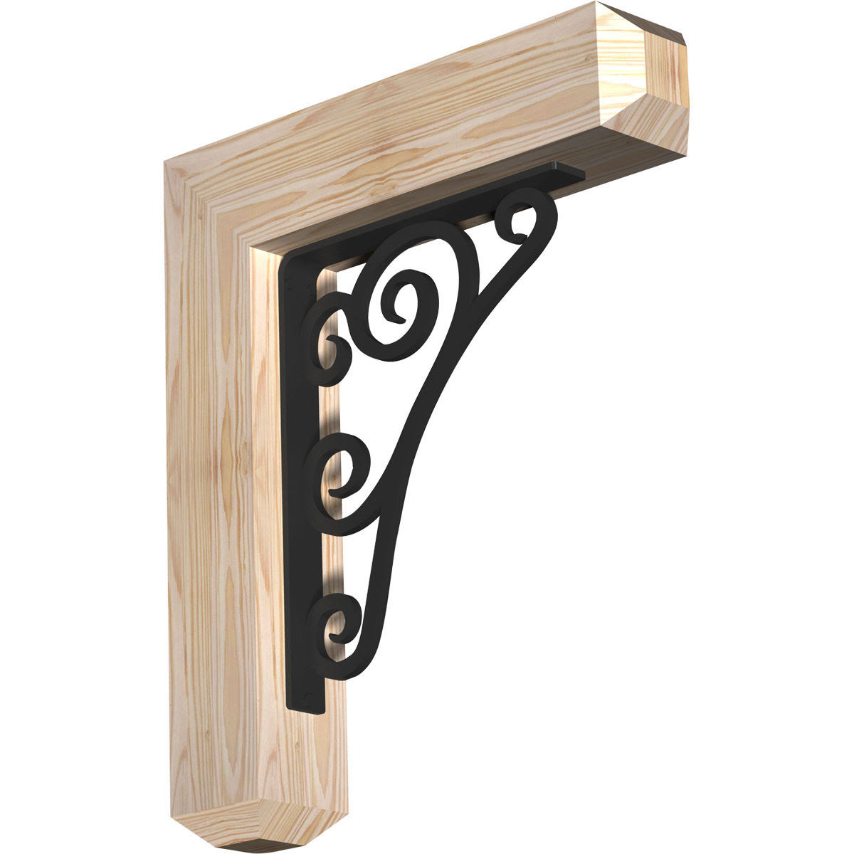 Douglas Fir Smooth Bracket Z44919