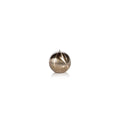 3.5 inch Tall Ball Shaped Titanium Gold Candle (Set of 6) J81604