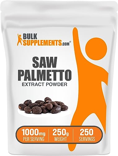 Saw Palmetto Extract Powder, Gluten Free, 1000mg per Serving, 250g (8.8 oz) J70070