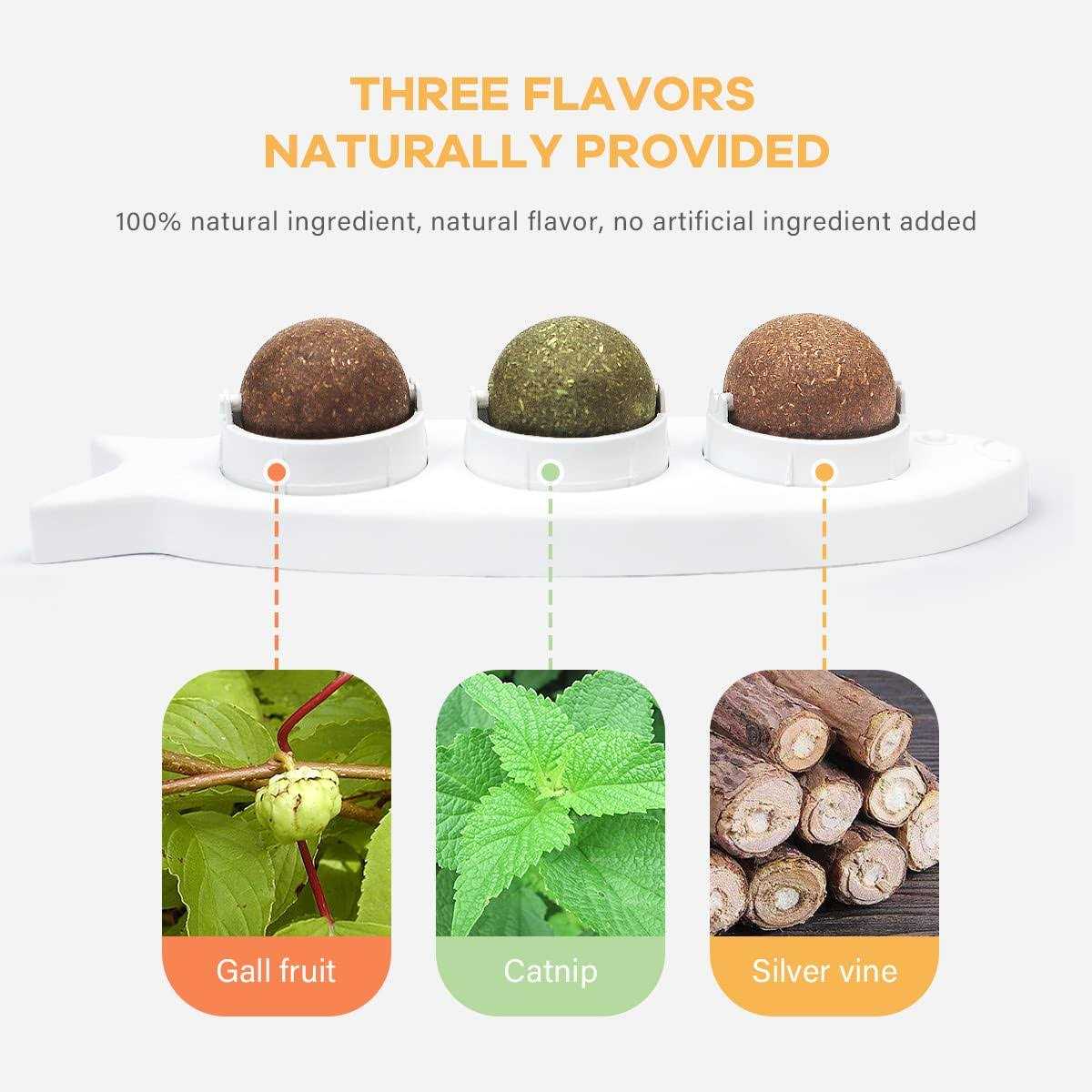 Catnip Wall Balls Toys for Cats P909