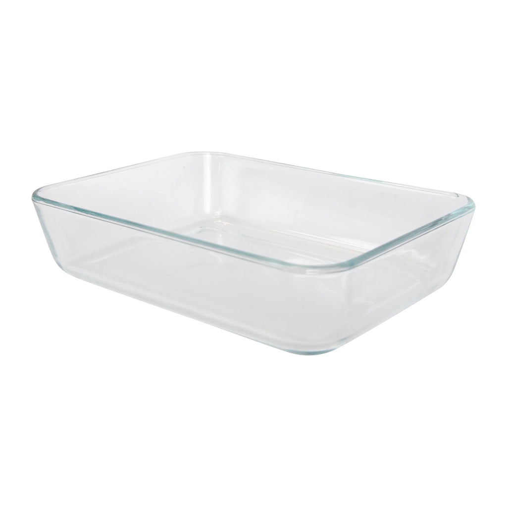 3-Cup Glass Food Storage Dishes with Plastic Lids H826