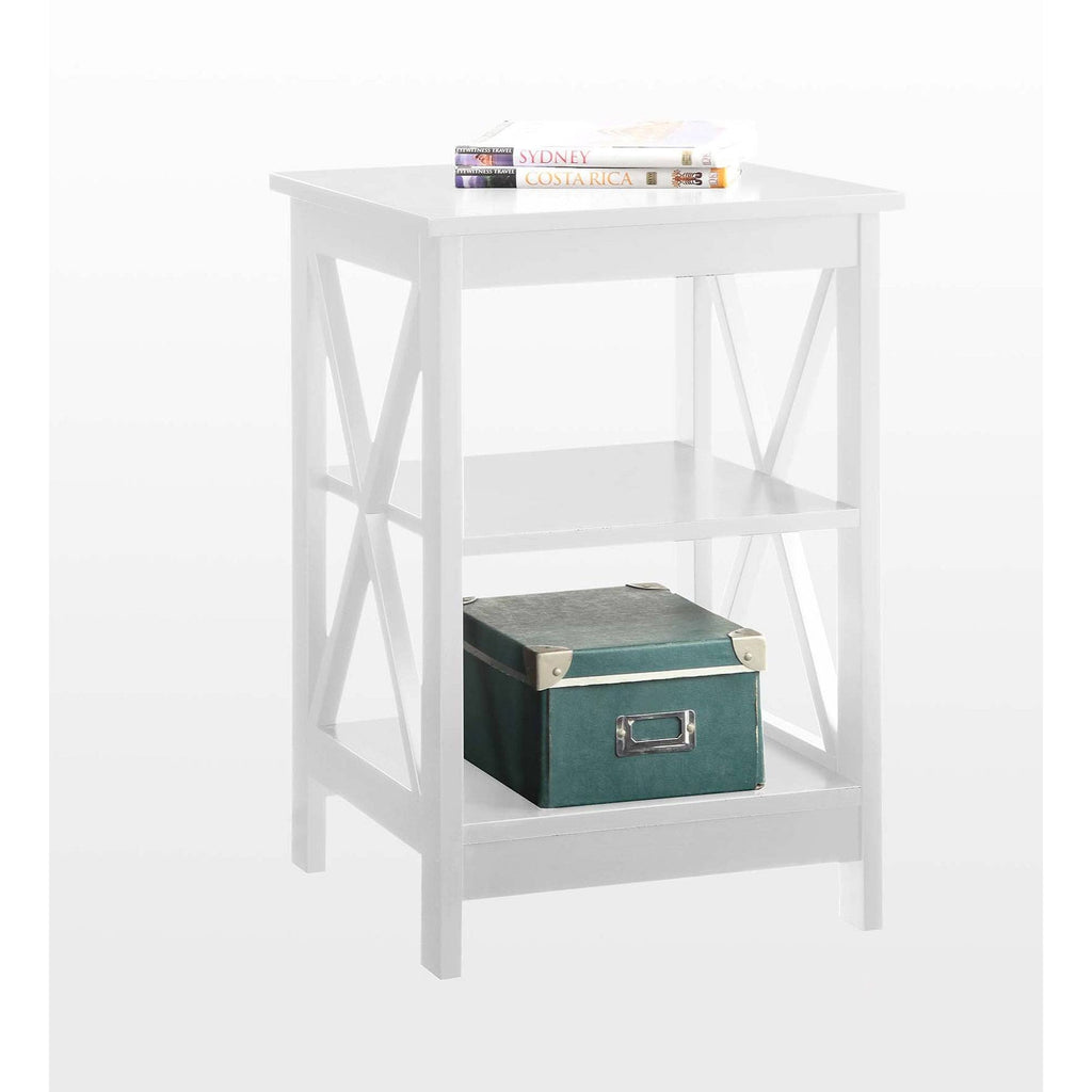 Cobalt Blue X-Base End Table C8747