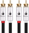 2RCA Male to 2RCA Male Audio Cable - 3ft S116
