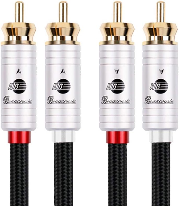 2RCA Male to 2RCA Male Audio Cable - 3ft S116