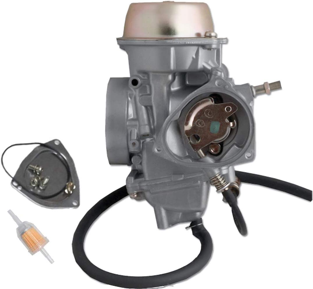 Carburetor Carb Kit with Fuel Switch Valve Petcock ATV Carb Pack of 2 W1368