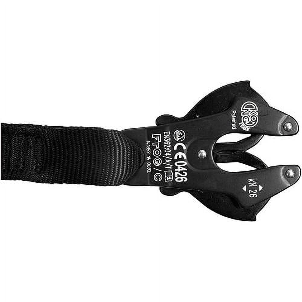 2Ft Elastic Bungee Lanyard with Snap Hook, Black, 24 Inches H615