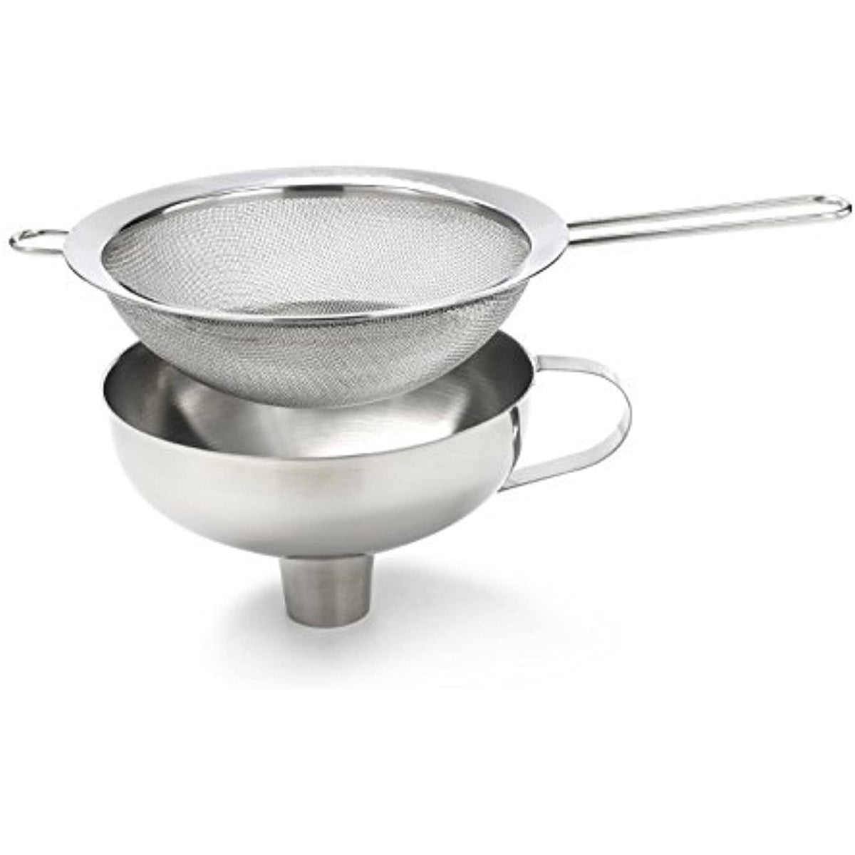 Stainless Steel Funnel Combination and Sieve Q821135