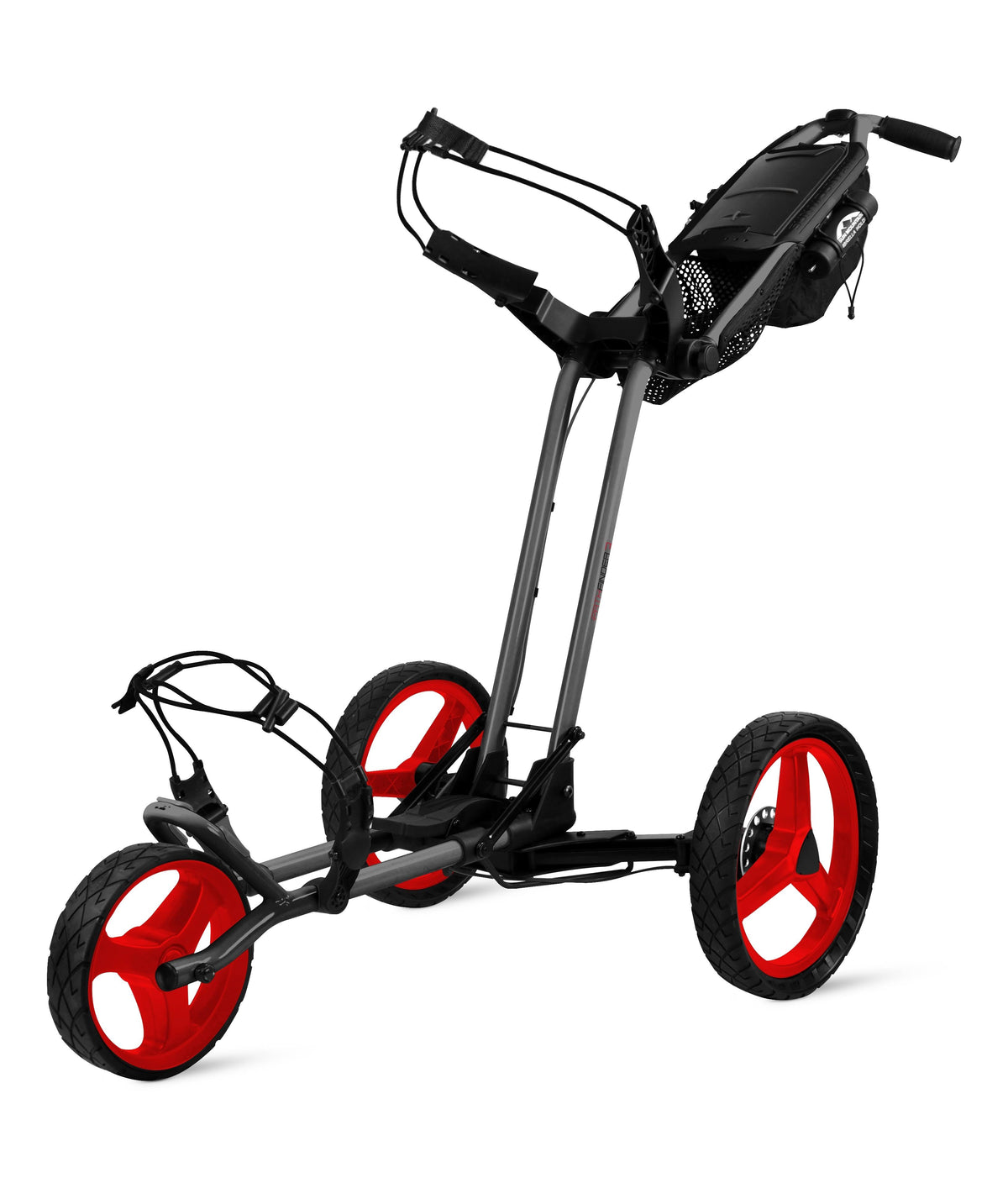 Grey/Red Push Cart Y749