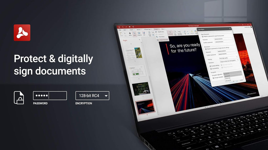 Professional PDF Editor - 1 PC/1 User /1 Year License Pack of 2 G13703