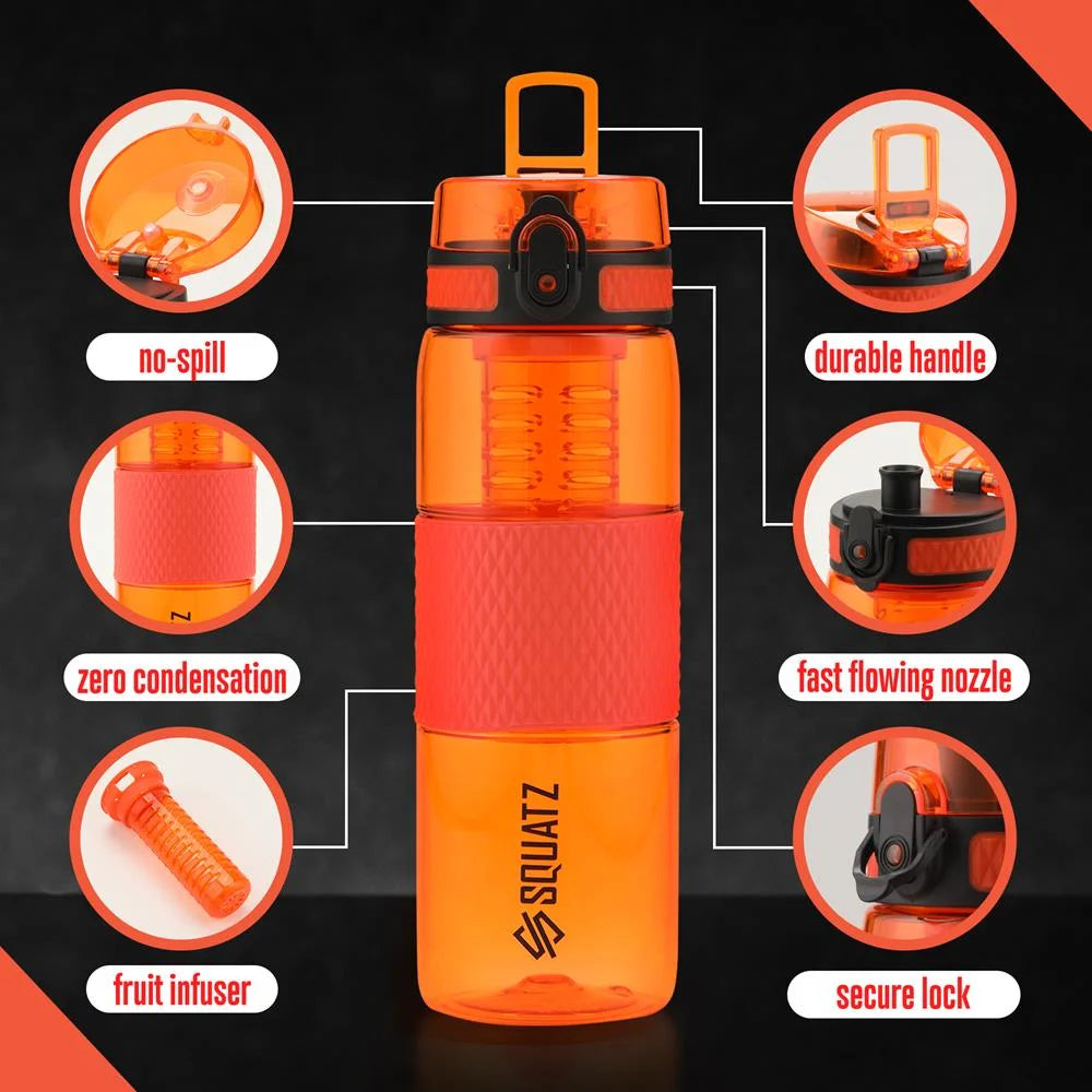 24 Oz Wide Mouth Sports Water Bottle J605