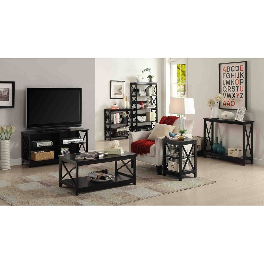 Cobalt Blue X-Base End Table C8747
