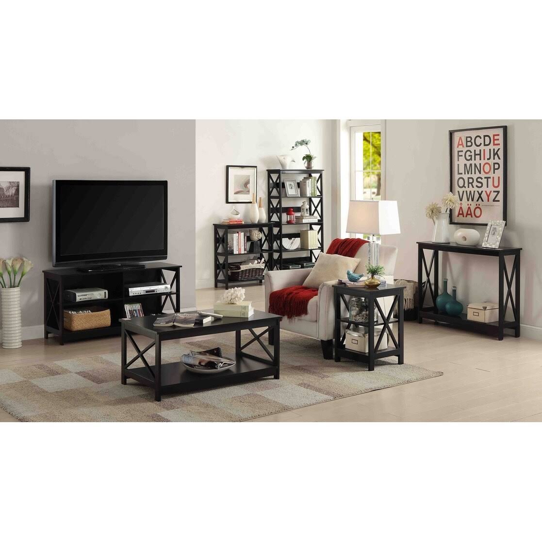 Cobalt Blue X-Base End Table C8747
