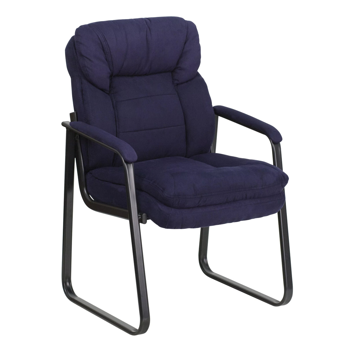 Navy Blue Microfiber Executive Office Chair K546759