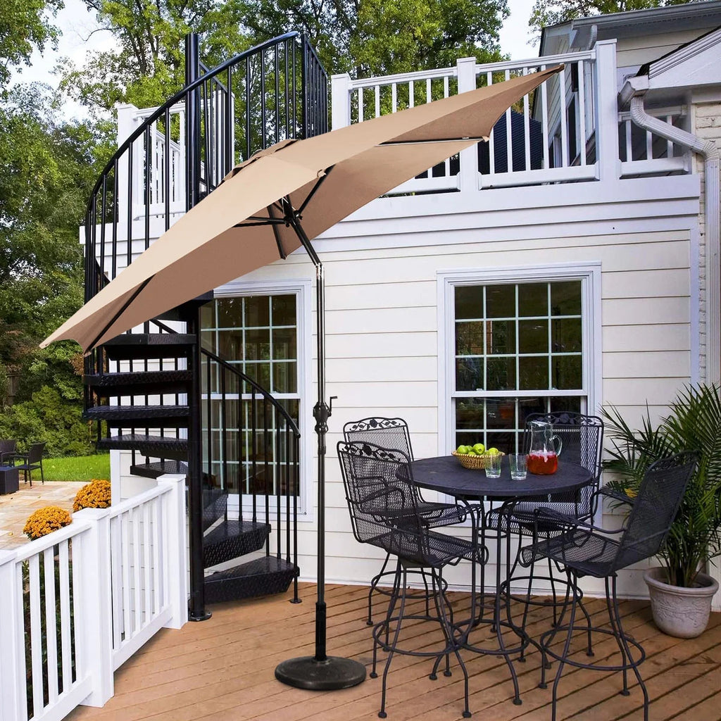 10FT Beige Patio Umbrella H60941
