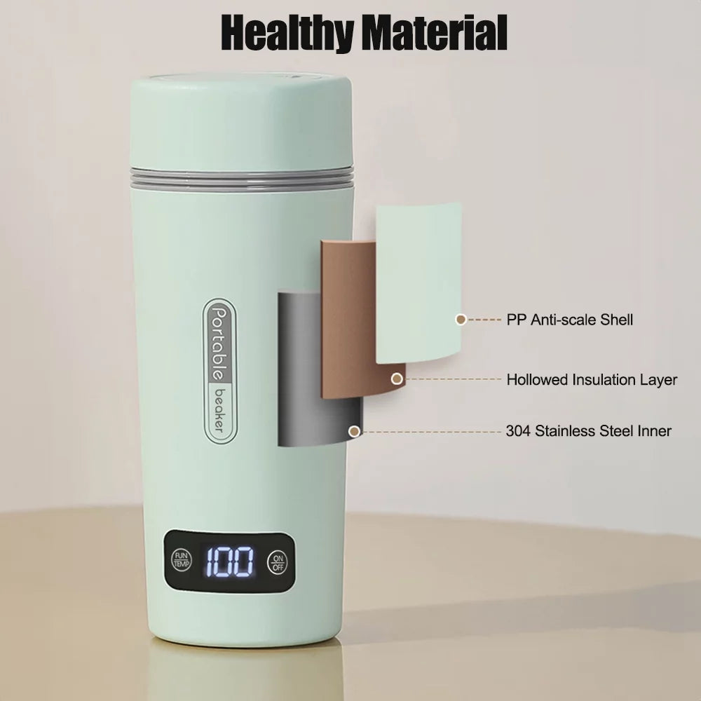 Portable 350ml Stainless Steel Electric Kettle Y178128