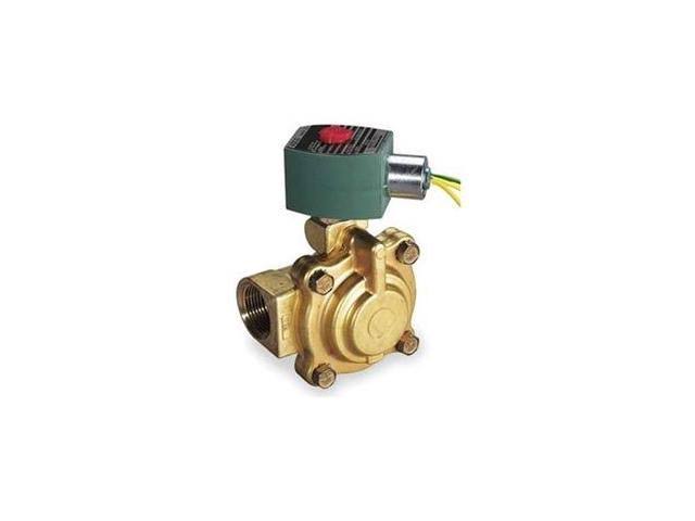 Slow Closing Solenoid Valve, Brass, NC J556