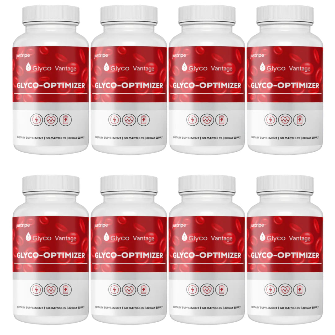 Blood Sugar & Pressure Supplement 8 Bottles S452