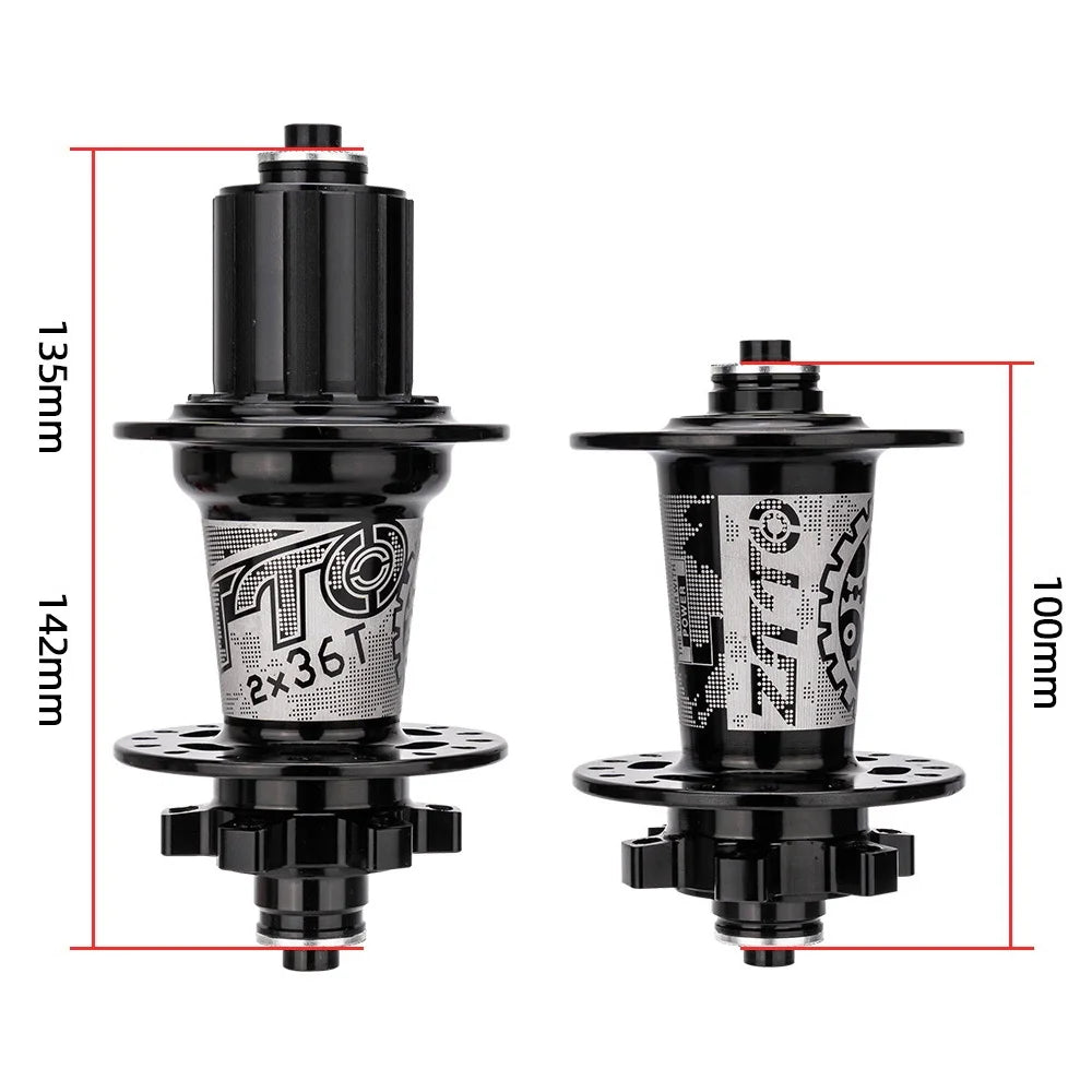 Bicycle Disc Brake Hub 6 Pawls 32 Hole J65392