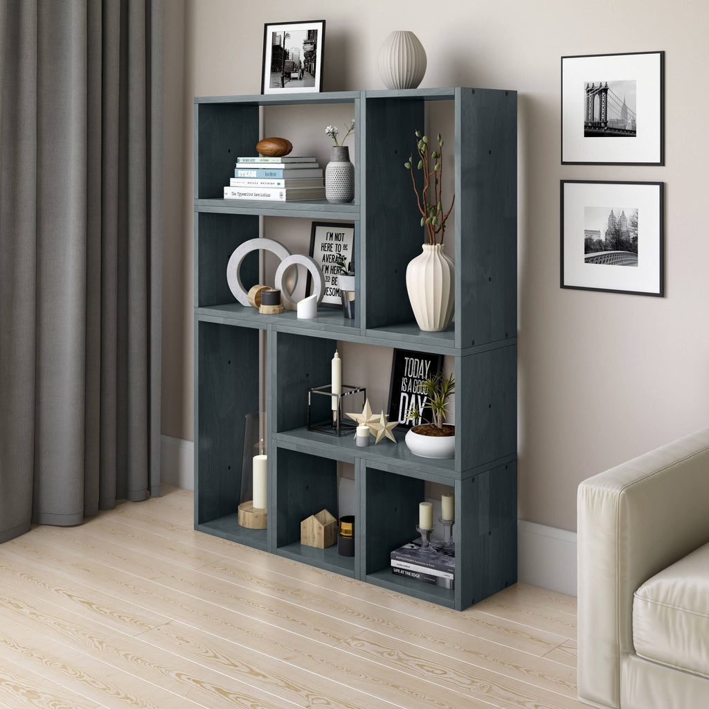 7 Block Wood Shelving Set N8869