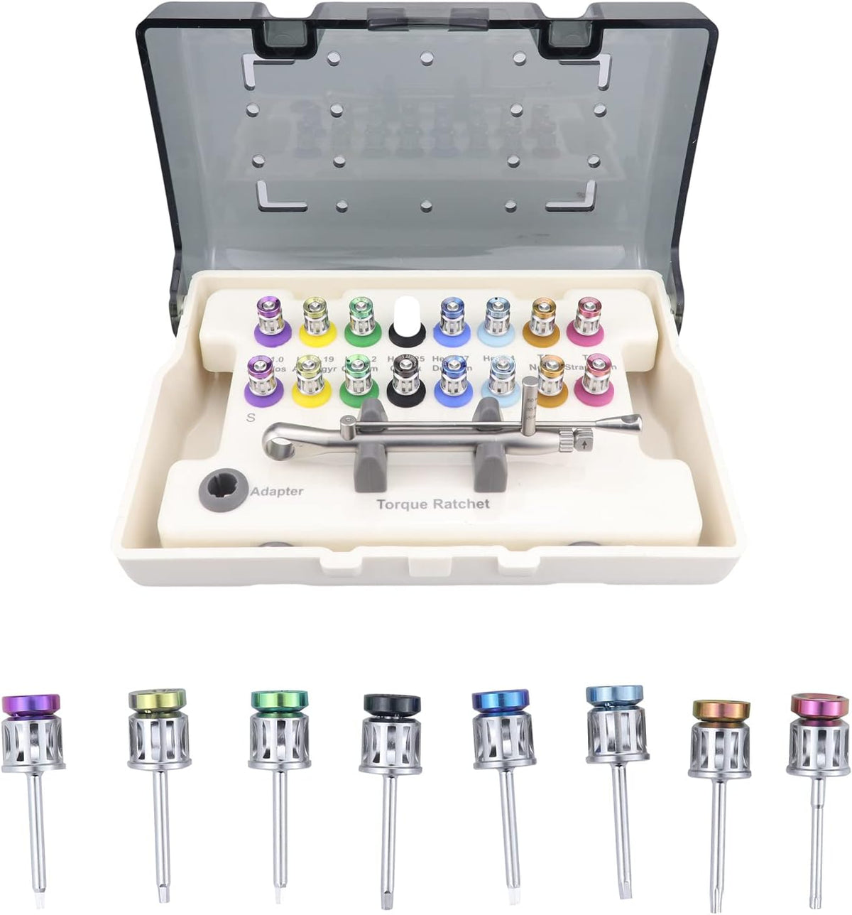 16pcs Screwdriver Repair Tool Kit with Torque Wrench Z4785