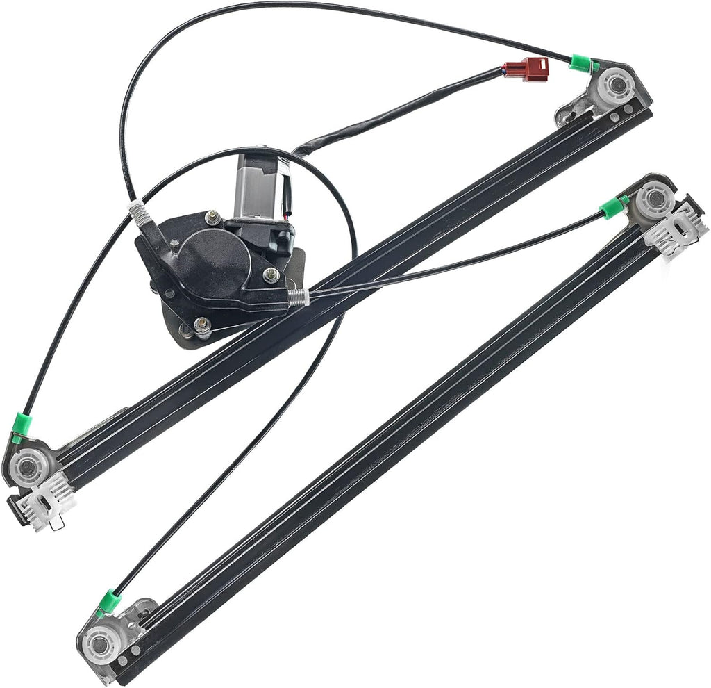 Power Window Regulator and Motor Assembly Front Right Passenger Side Pack of 2 D803