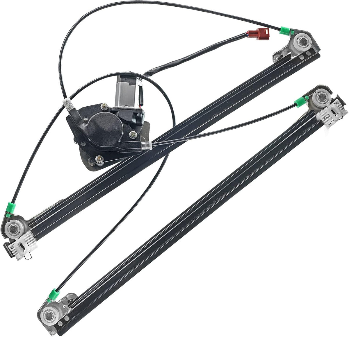 Power Window Regulator and Motor Assembly Front Right Passenger Side Pack of 2 D803