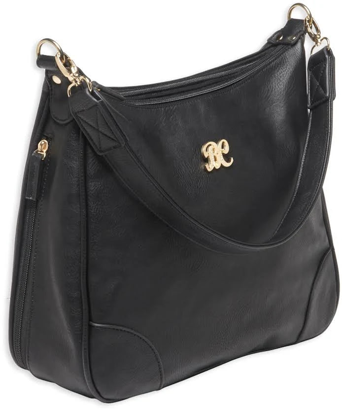 Gray/Tan Hobo Style Purse with Holster R3388