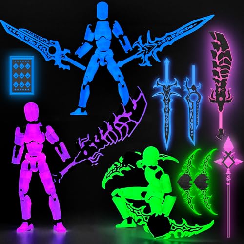 13 Action Figure Set with Weapons Accessories Q961