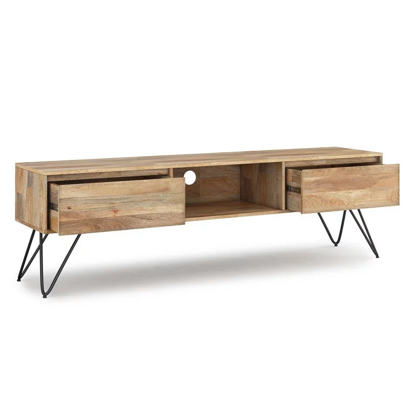 68" Mango Wood TV Media Stand L9092