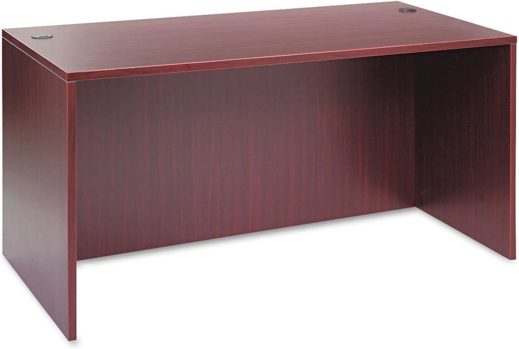 Mahogany Straight Desk Shell T98095